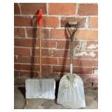 Aluminum shovels