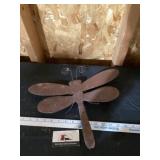Dragonfly yard art