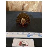 Turkey candle holder