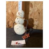 Snowman decor