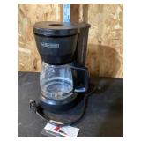 Black & Decker 5 cup coffee maker