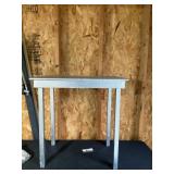 Wood side table 24 x 18 x 24 1/2 tall