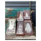 Snowman bricks