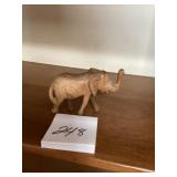 Wooden elephant