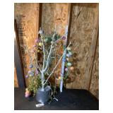 Easter tree decor