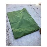Canvas tarp approximately 64 x 90