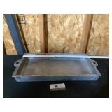 Heavy metal serving tray