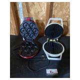 Donut and waffle maker