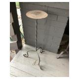 Candle holder approximately 24 inches tall