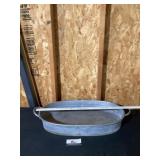 Galvanized pan