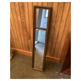 Beveled mirror approximately 7 x 33