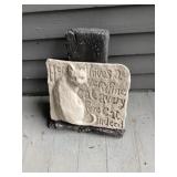 Cat plaque
