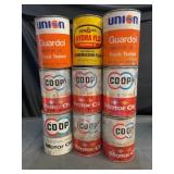 COOP, 76 And Misc Oil Cans
