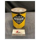 Cen Pe Co Motor Klenz Oil Can