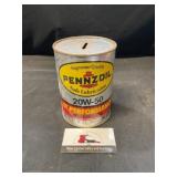 Pennzoil Oil Bank Can