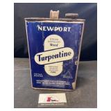Newport Turpentine Can