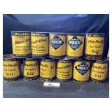 Cen ape Co Oil cans