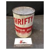 Thrifty Motor Oil Can