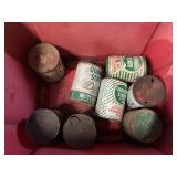 Quaker State Oil Cans
