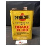 Pennzoil Brake Fluid Can