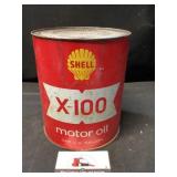 Shell Motor Oil Can