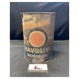 Havoline Motor Oil Can