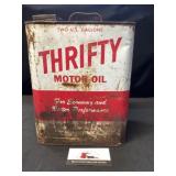 Thrifty Motor Oil Can
