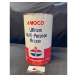 Amoco Lithium Grease can