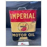 Imperial Motor Oil Can