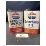 Standard Outboard Motor Oil Liquid Wax