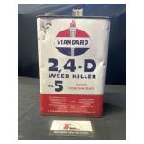 Standard 2 4 D Weed killer Can