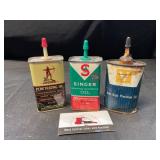 Archer, Singer and Vantrol Oil