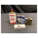 Master Mechanic, Lock Ease and Oil Lubricant Cans