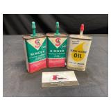 Singer and misc Oil