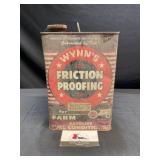 Wynns Friction Proofing Fuel Conditioner Can