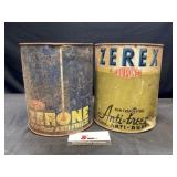 Du Pont Anti Freeze Cans