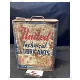 United Technical Lubricants Can