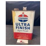 Standard Oil Ultra Finish Can