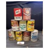 FS, Phillips 66, Sunoco, Five Pount, Pennzoil,