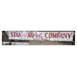 Standard Oil Sign Indiana Enamel