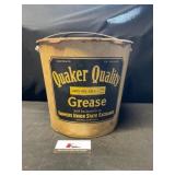 Quaker Quality Grease Can