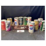 Vintage Soda Cans