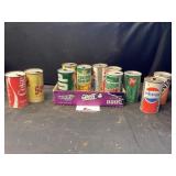 Vintage Soda Cans