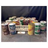 Vintage Soda Cans