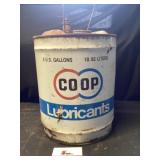 Coop Lubricants Can