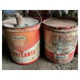Amoco and Phillips 66 cans