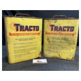 Two tracto Cans