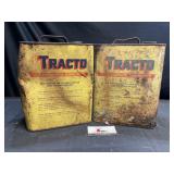Two Tracto Cans
