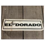 El Dorado Tire rack advertiser