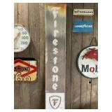 Firestone Metal Sign